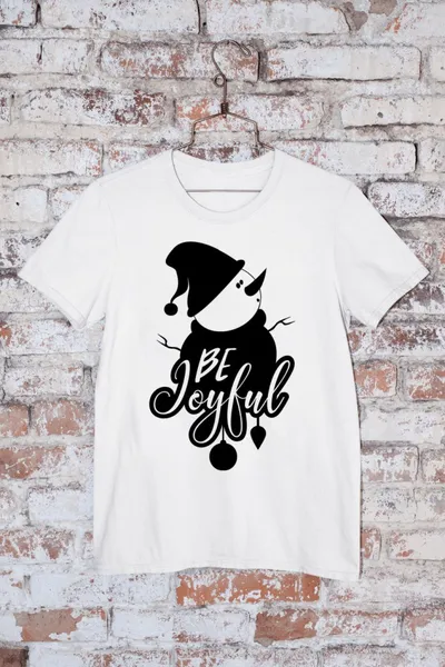 Be joyful fehér póló