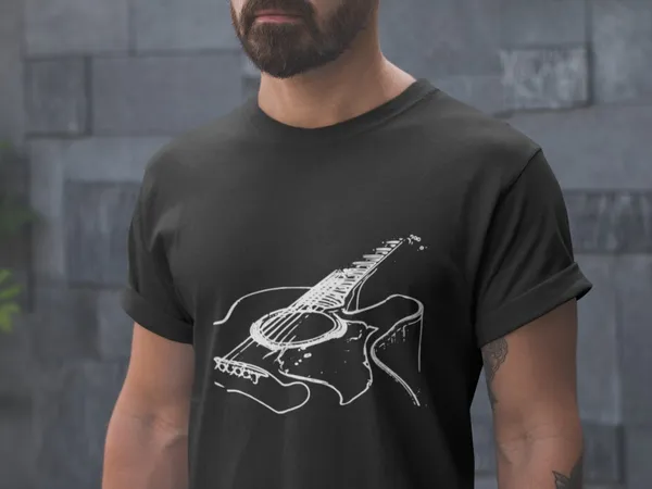 GUITAR FEKETE PÓLÓ