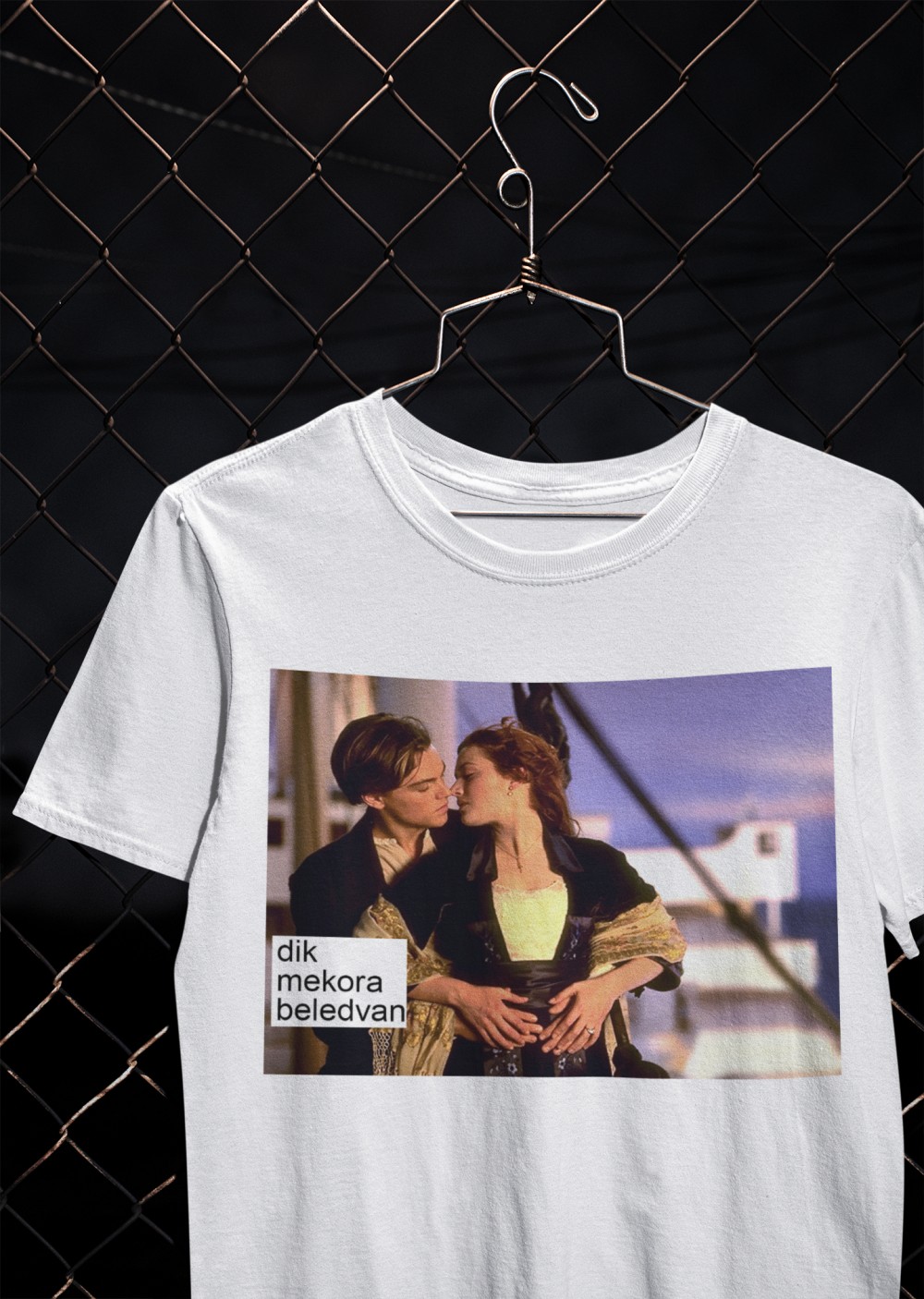 Titanic 01 fehér póló
