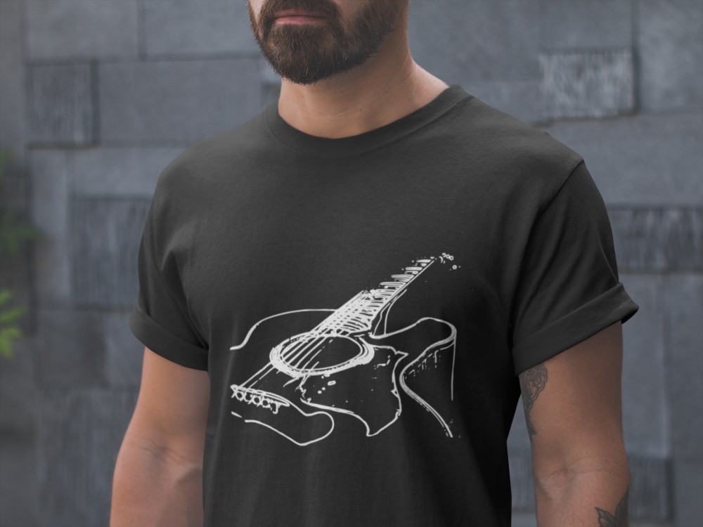 GUITAR FEKETE PÓLÓ